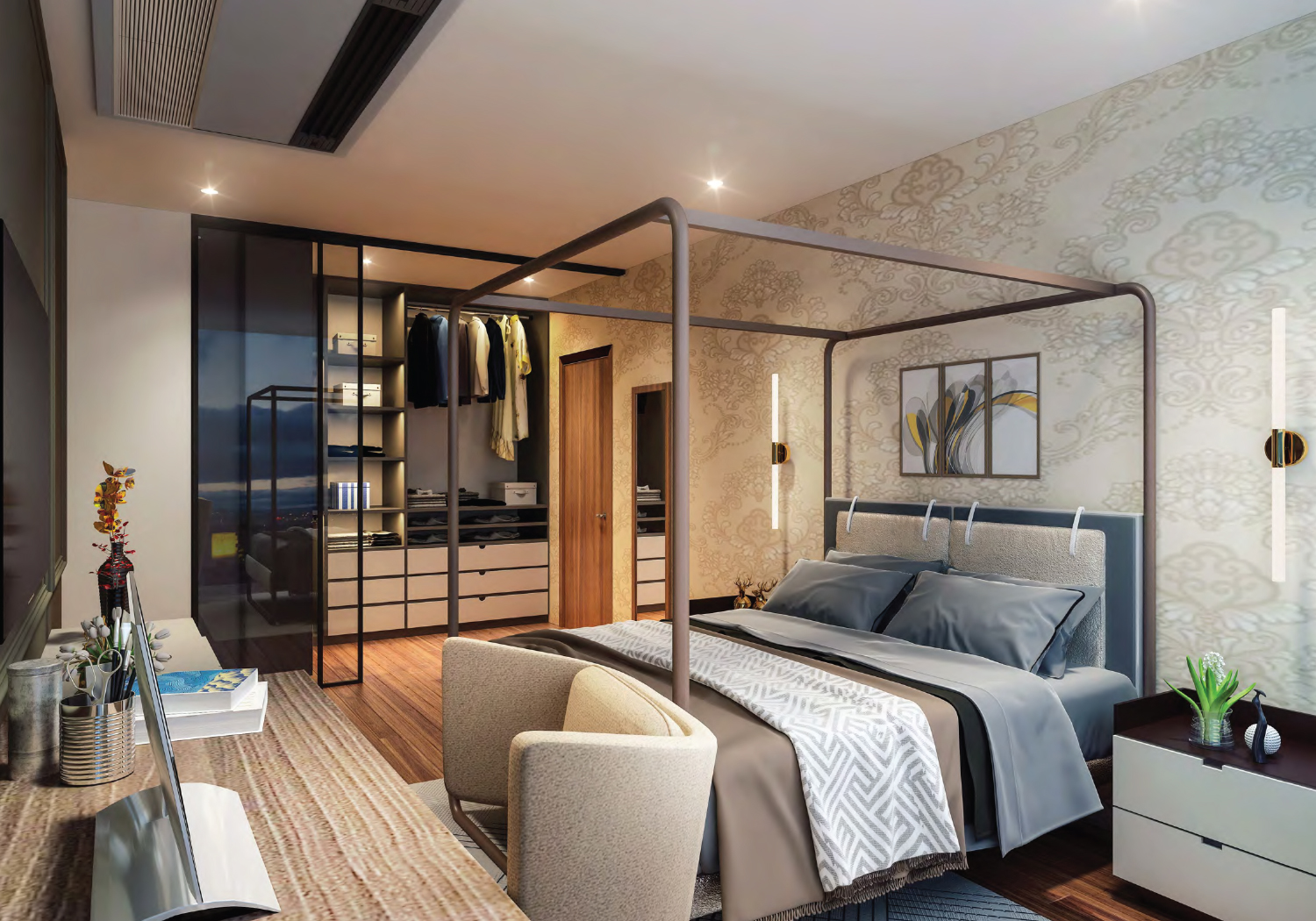 Exterior view of Kasturi The Balmoral Riverside &mdash; photo gallery, images, brochure, amenities, cost sheet, price breakup, availability details, RERA number, RERA certificate, possession date, layout plan, logo, floor plan, master plan, and location map showcasing project highlights and features.